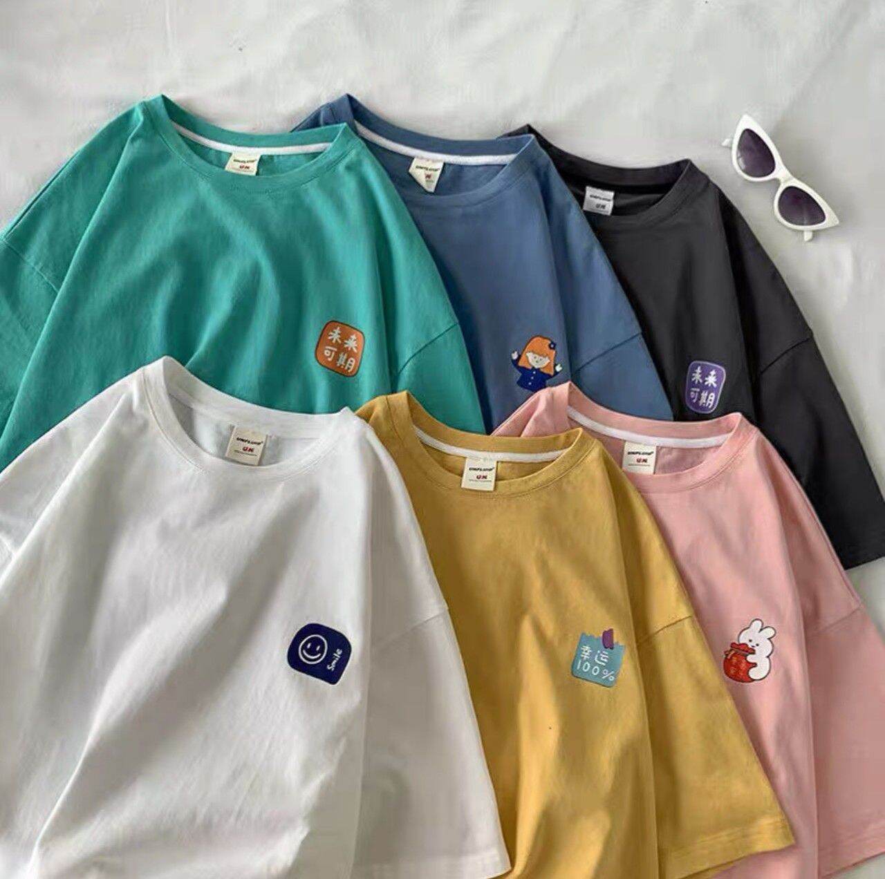 Áo thun from rộng tay lỡ - (ẢNH CHỤP THẬT 100%) - [ Tủn Shop ] - Style Unisex