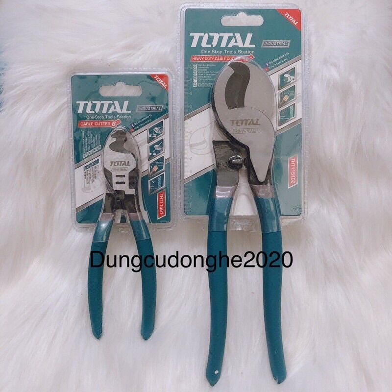 Kìm cắt cáp total 6” 150mm và 10” 250mm kềm cắt cáp