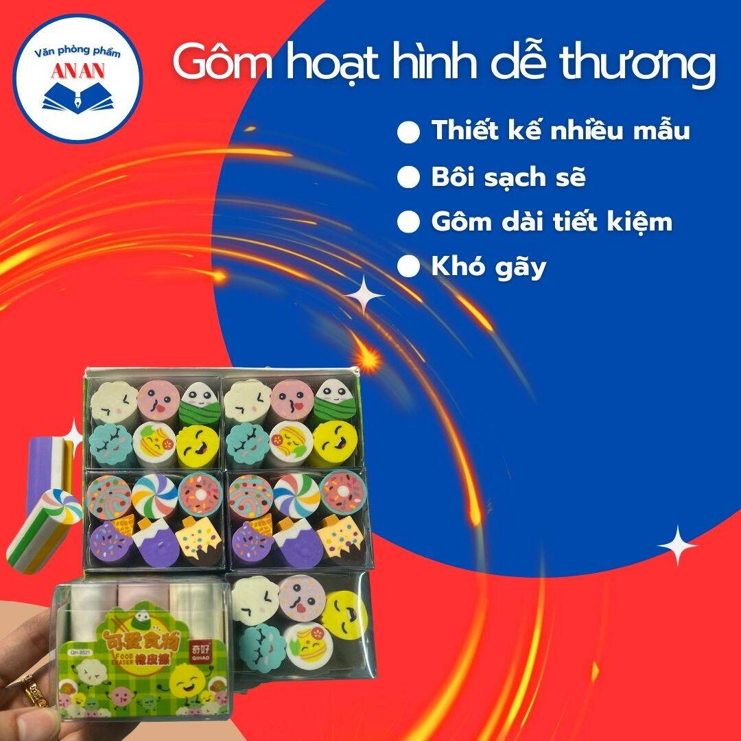Gôm cây hoạt hình dễ thương