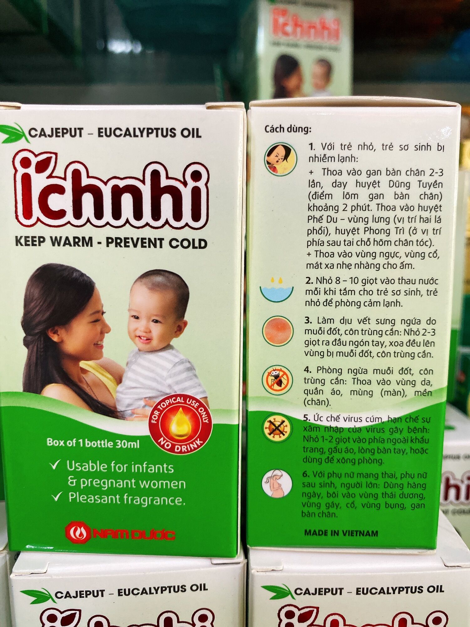 DẦU TRÀM - KHUYNH DIỆP ÍCH NHI