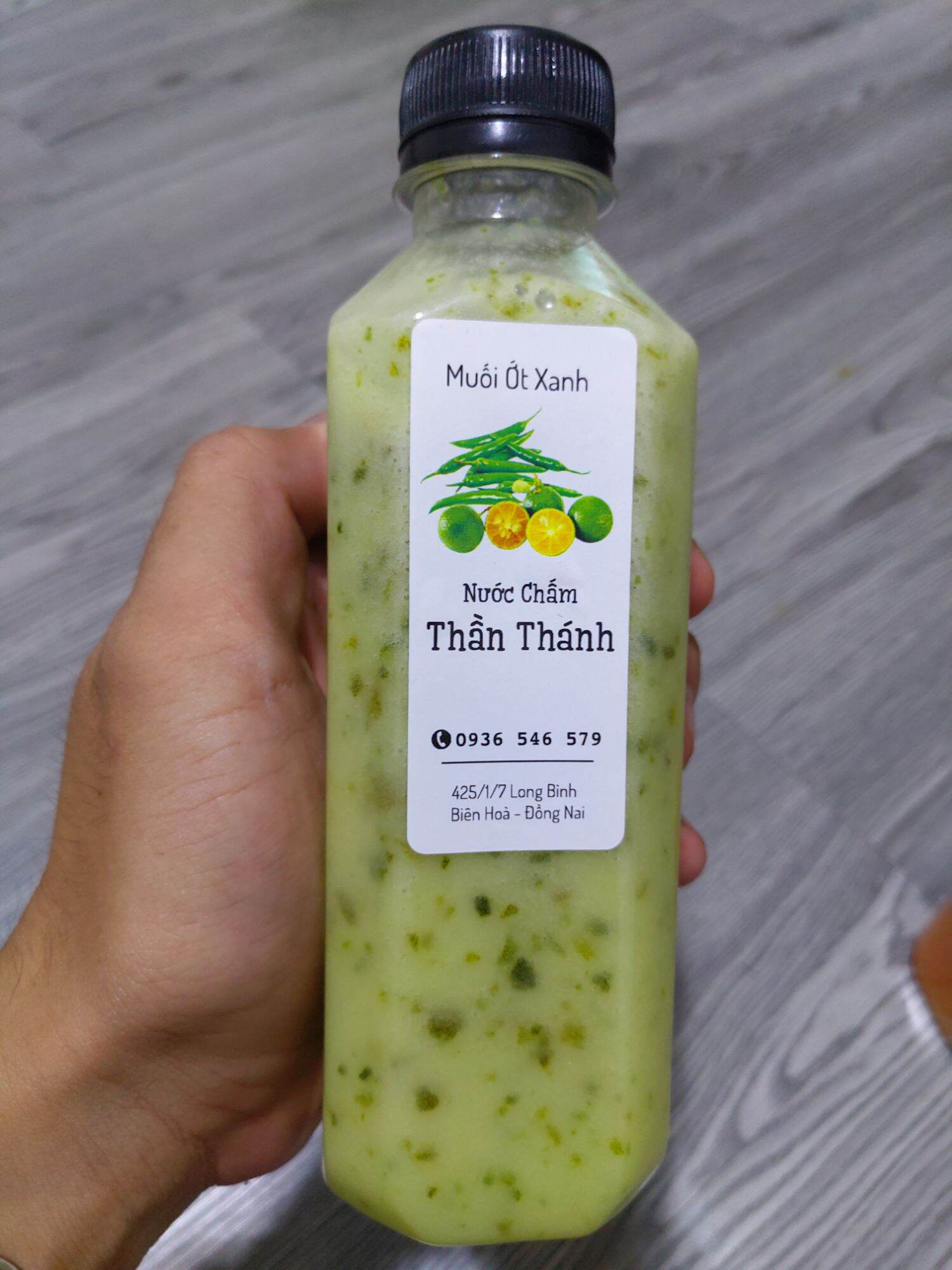 Muối chấm ớt xanh 330ml