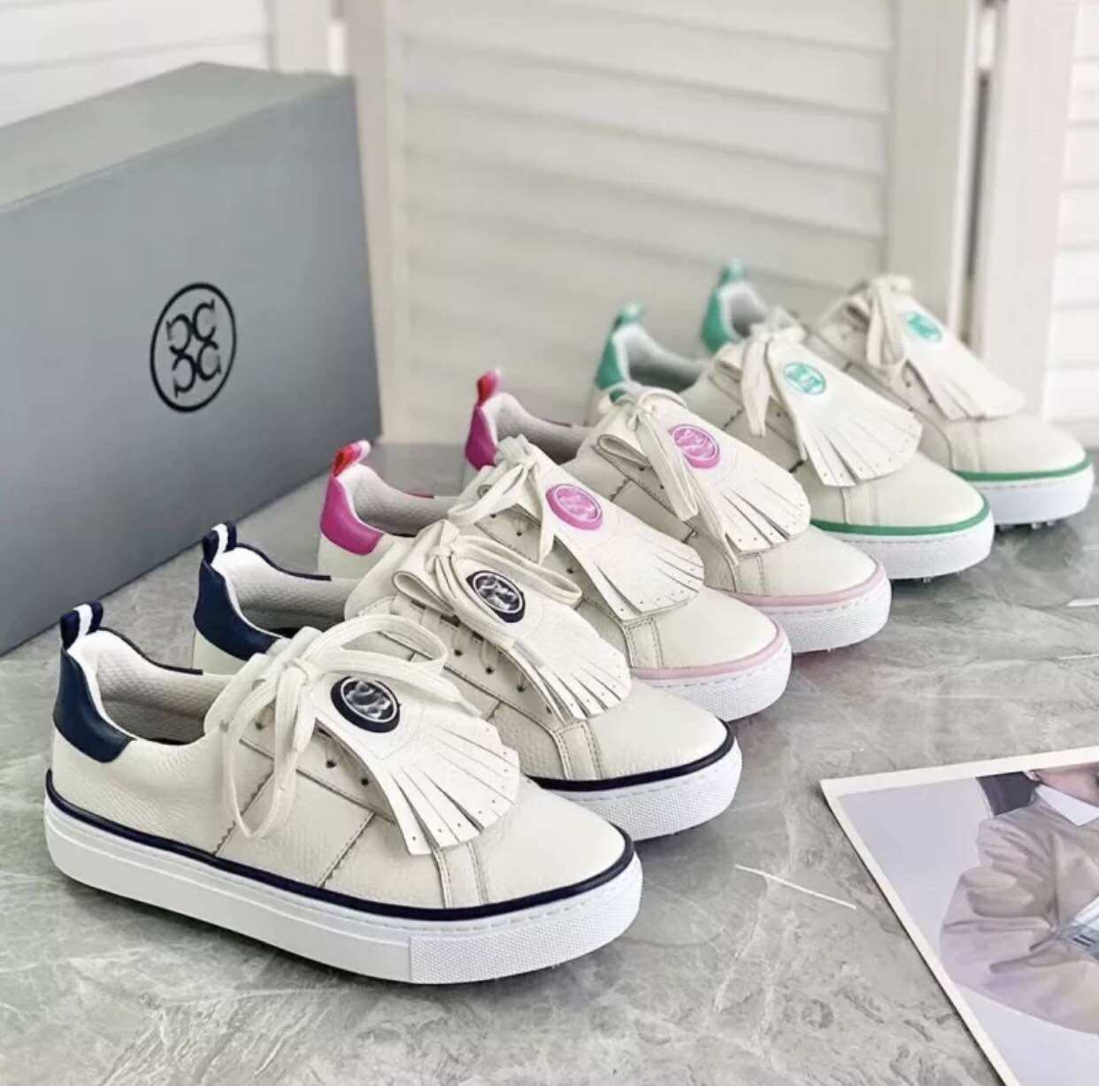 Giày golf nữ G/FORE mẫu mới nhất - Giầy golf nữ chất liệu da thật