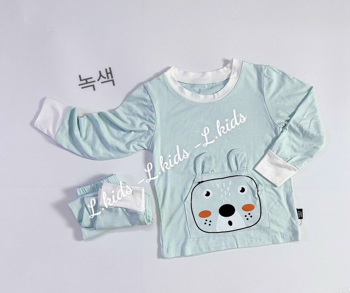 Bộ dài tay chất thun lạnh cho bé từ 8-18kg