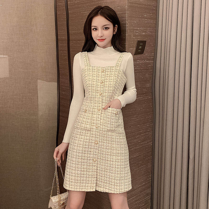 SIÊU HOT] Váy Công Sở Phối Khuy Chanel | Shopee Việt Nam