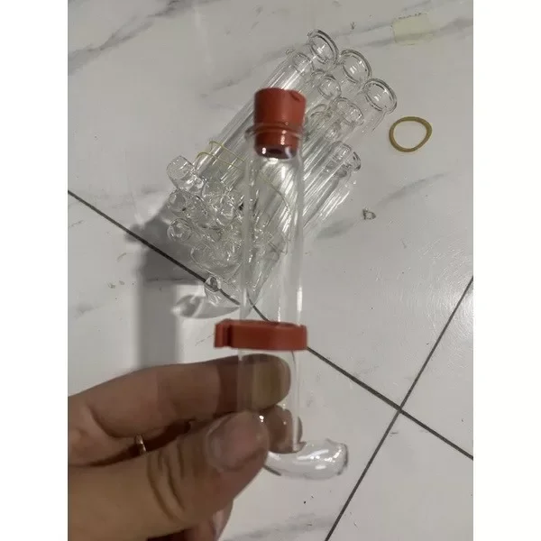 cóng uống thủy tinh 7cm lồng chim chào mào