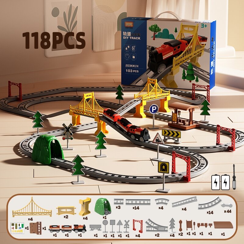 Letop Baby | Đồ Chơi Tàu Hỏa Cho Bé Trai 3-6 Tuổi