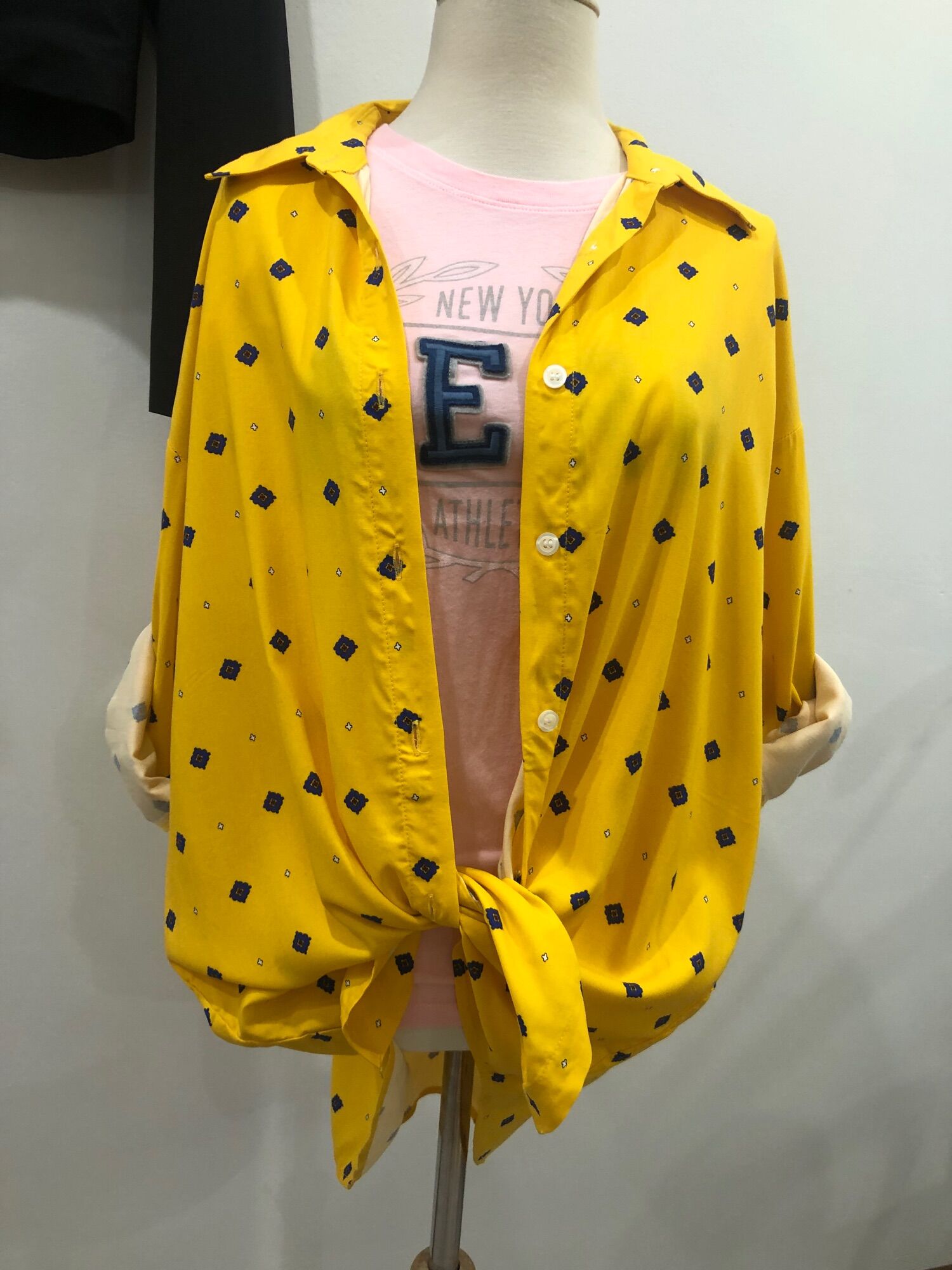 áo sơ mi dáng rộng mềm mát có thể khoác size S M