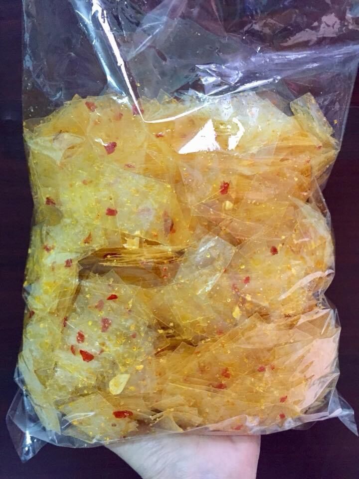Bánh tráng Sate TỎI(500gr)(HÚT CHÂN KHÔNG)