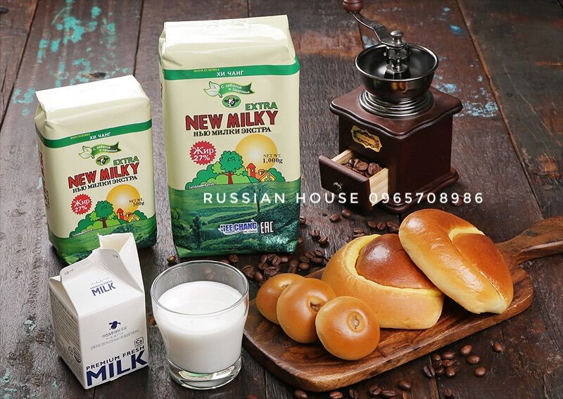Sữa béo Nga Extra New Milky/1kg