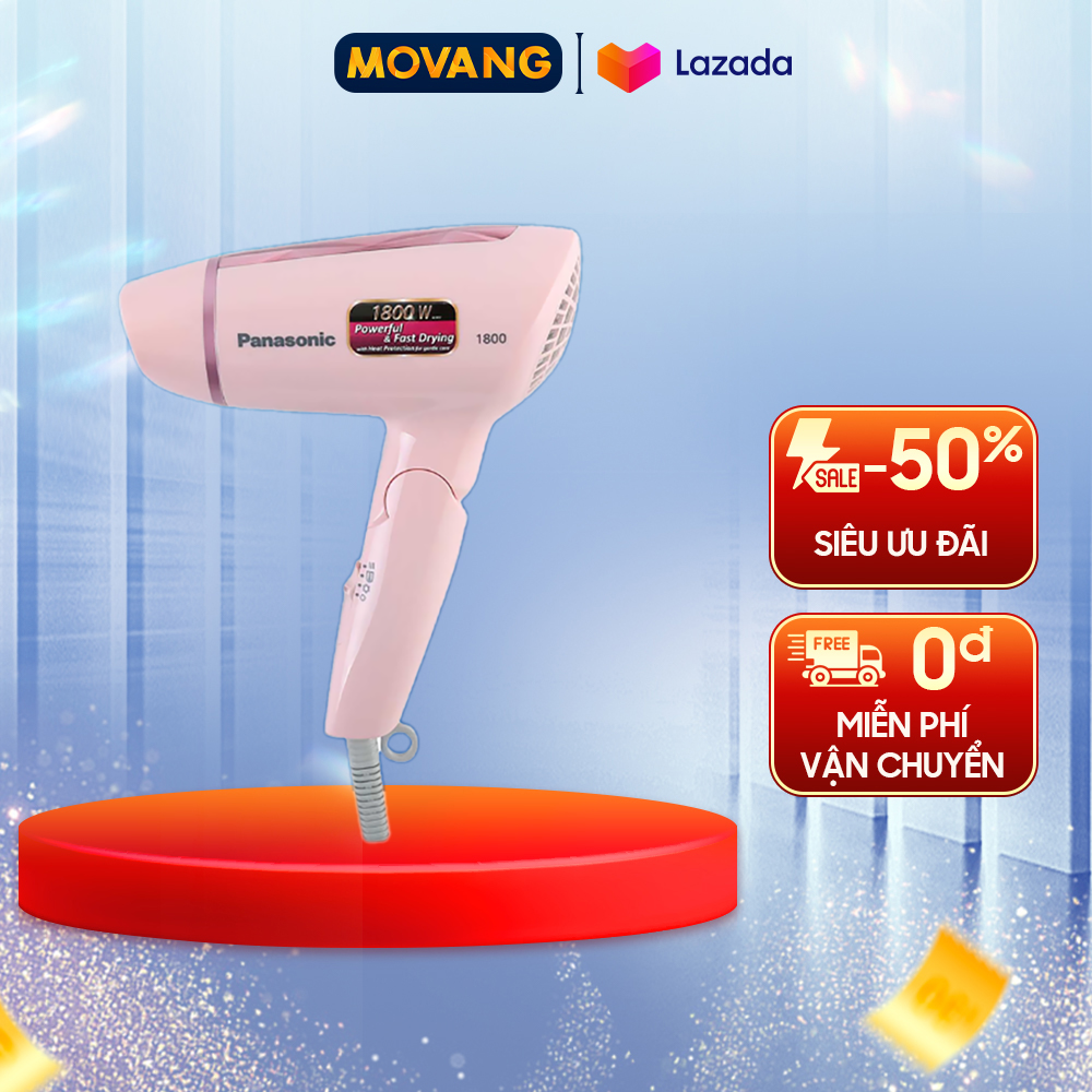 - máy sấy tóc panasonic eh-nd30-p645 - công suất:1800 w - kiểu dáng:tay cầm có thể gấp gọn