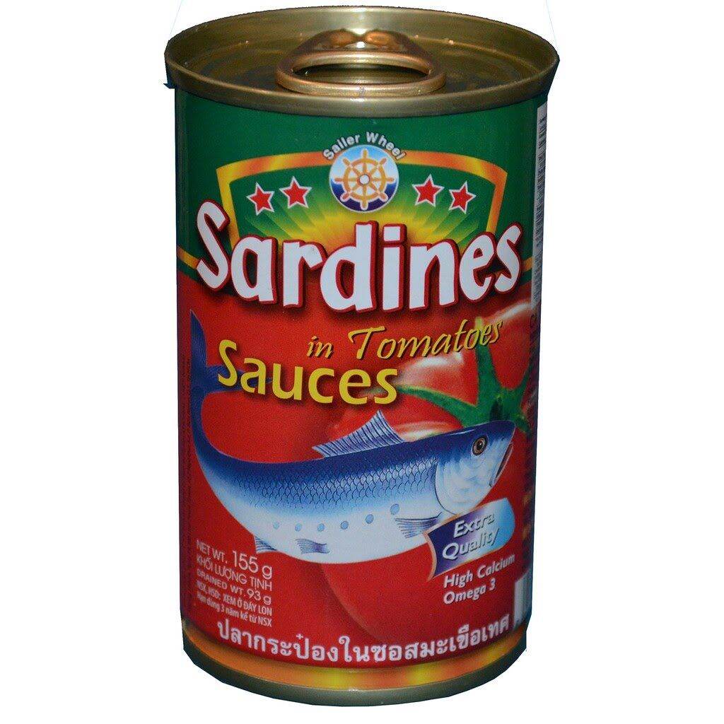 Set 10 hộp cá hộp sốt cà Sardines 155g