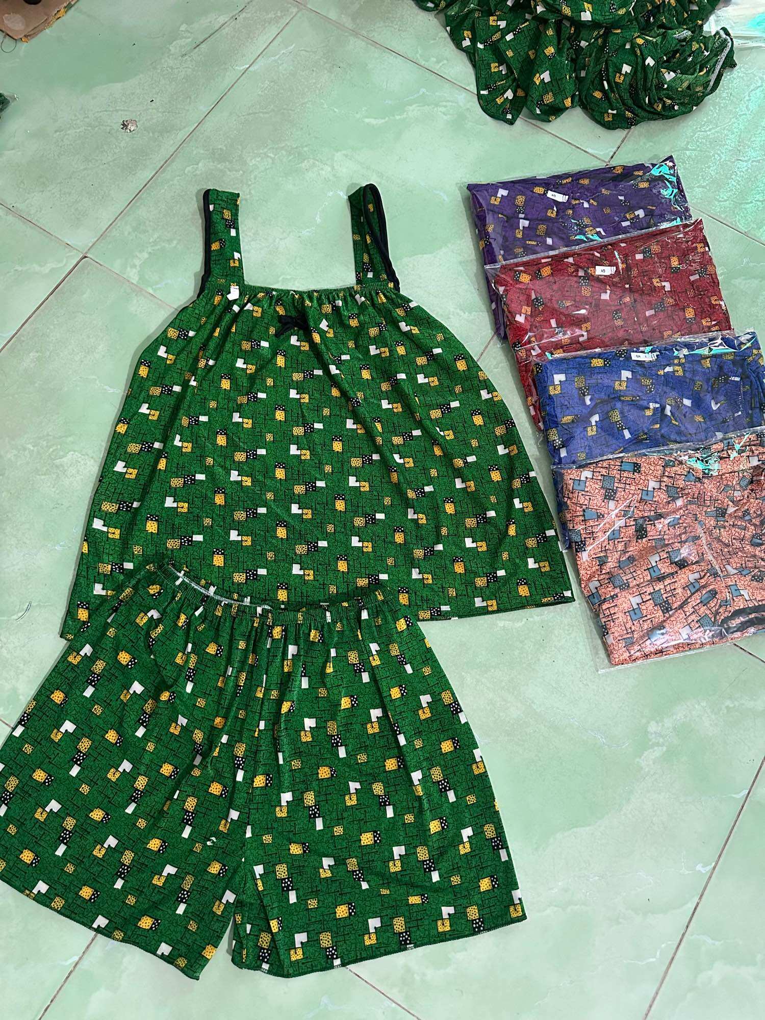 SET BỘ NGỦ THUN LẠNH ĐÙI HAI DÂY THỜI TRANG