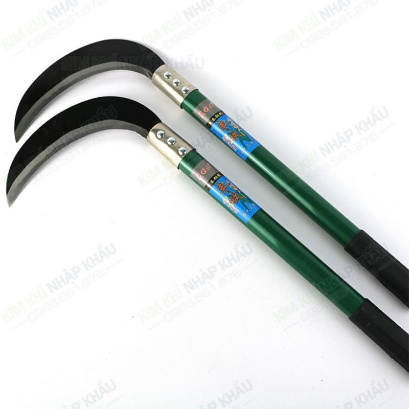 Dao phát cành-phát cỏ hoang lưỡi hái siêu sắc cán thép dài 50cm