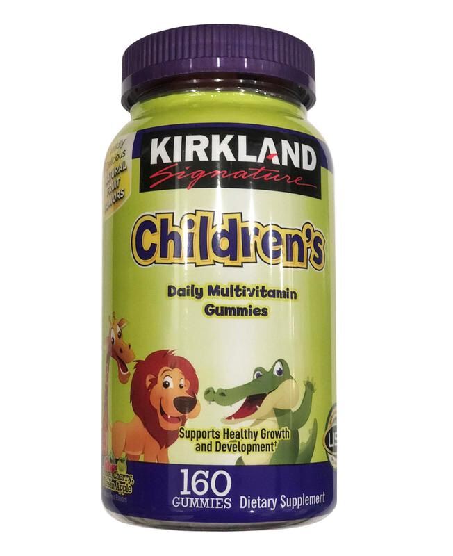 Kẹo dẻo cho bé Kirkland Signature Children s Multivitamin160 viên - Mỹ