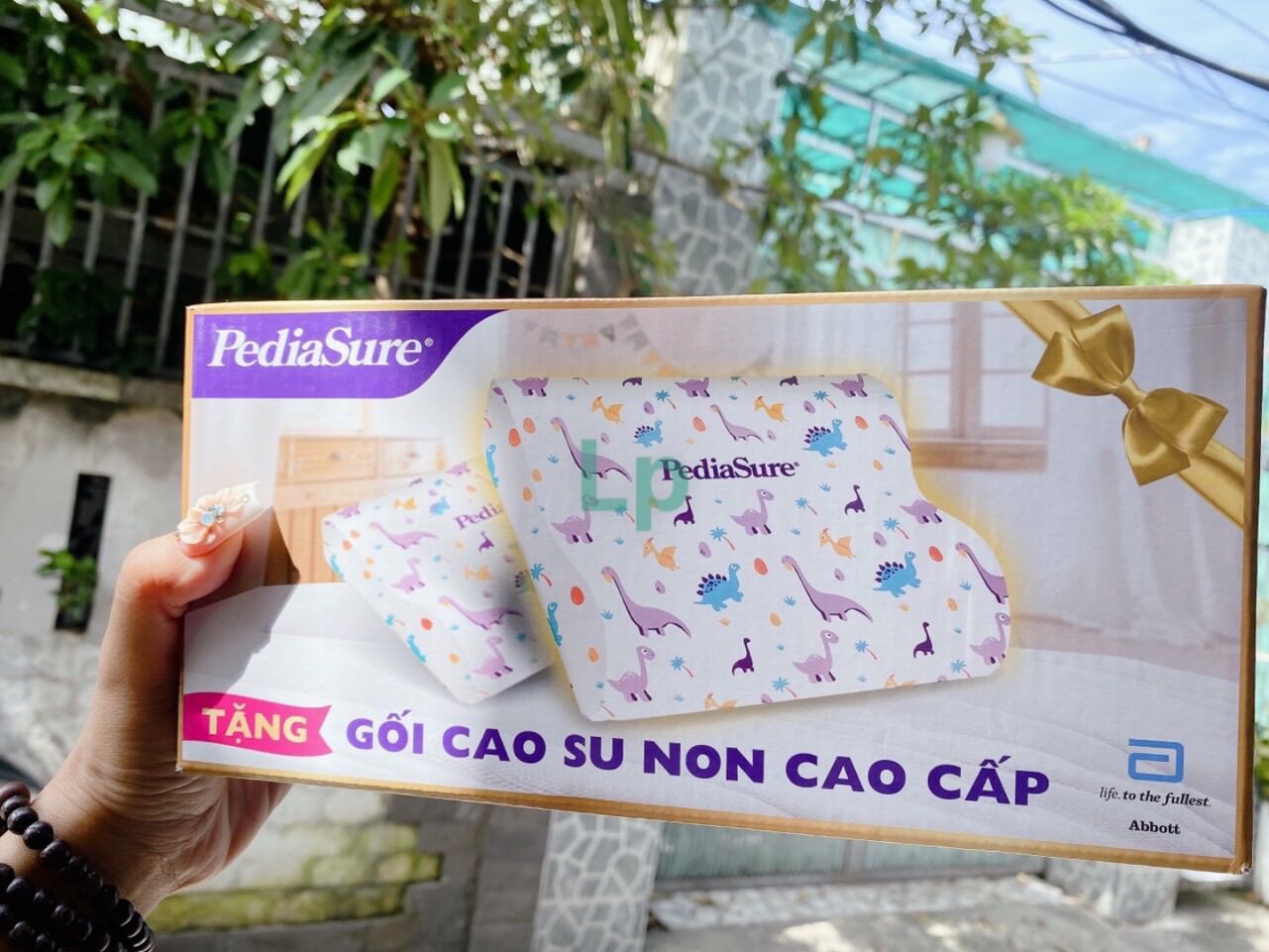 Gối cao su non hàng km Pediasure cho bé
