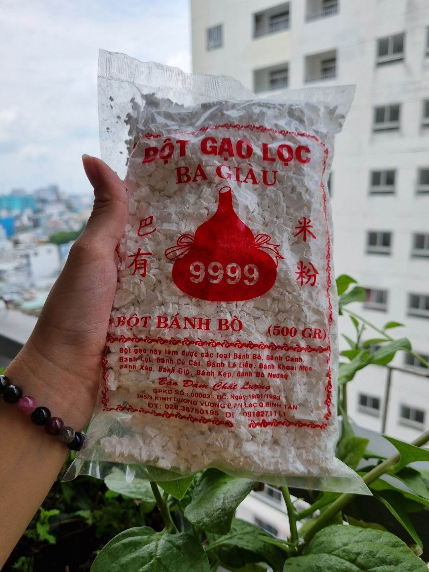 Bột gạo ba giàu