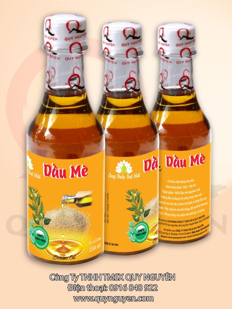 DẦU MÈ QUY NGUYÊN CHAI 250ML