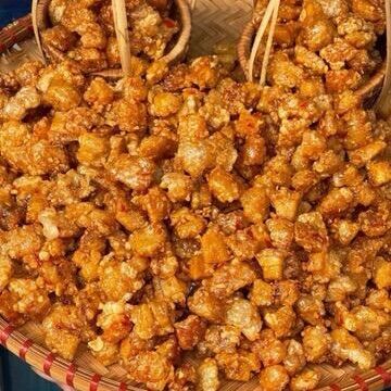 Tóp mỡ rim mắm tỏi 200gam