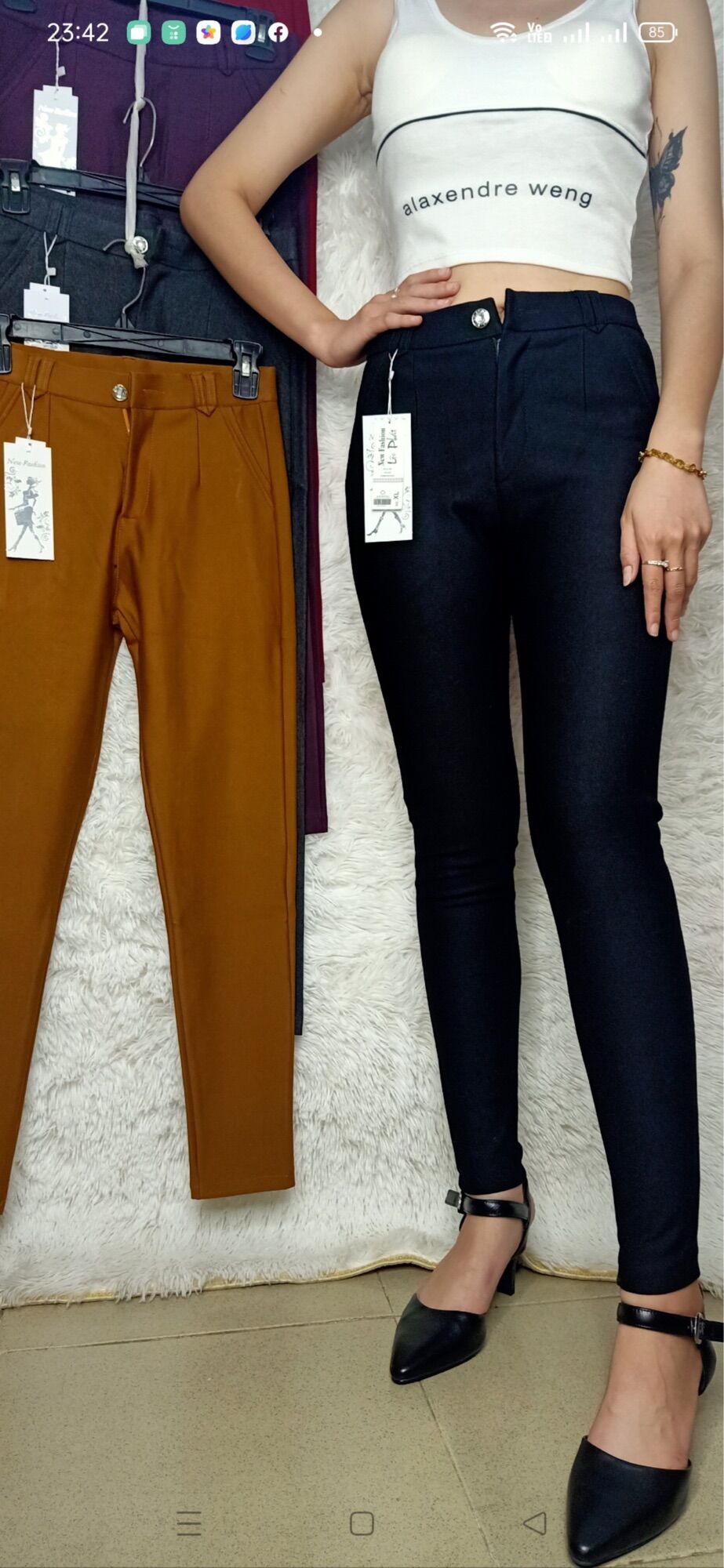 QUẦN COTTON 4 CHIỀU XỊN