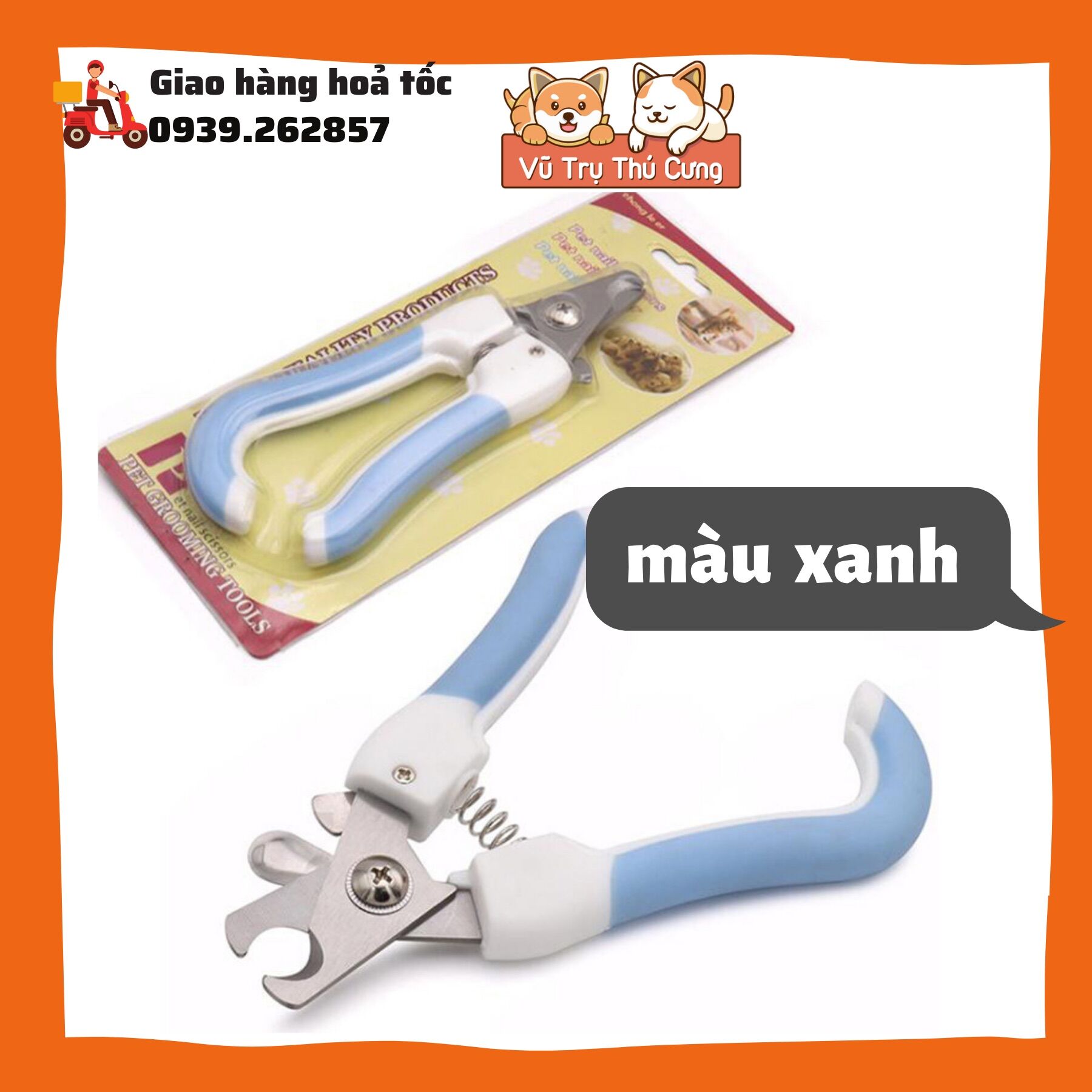 Kềm cắt móng cho thú cưng, có dũa móng