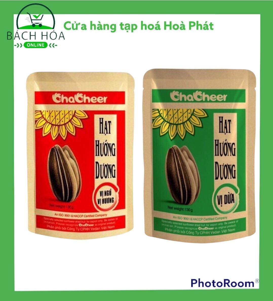 Hạt hướng dương  Chacheer gói 130g ( vị dừa/ ngũ vị hương)