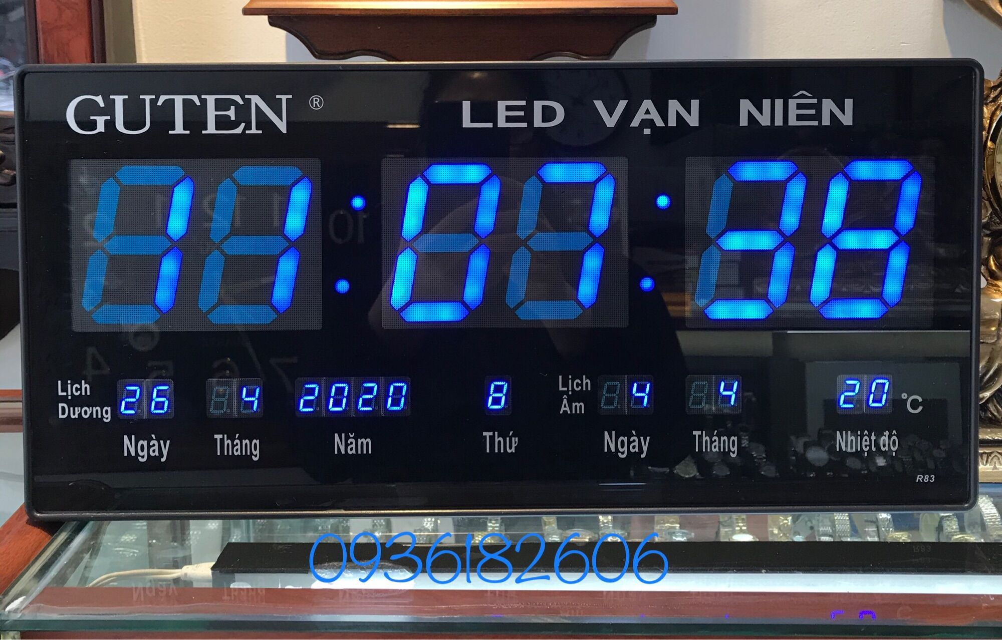 ĐỒNG HỒ LED VẠN NIÊN GUTEN