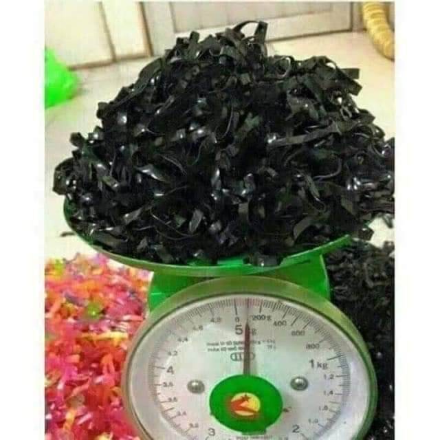 100gr dây chun buộc tóc nhiều màu
