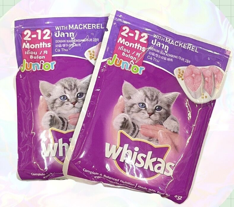 24 GÓI PATE THỨC ĂN MÈO WHISKAS