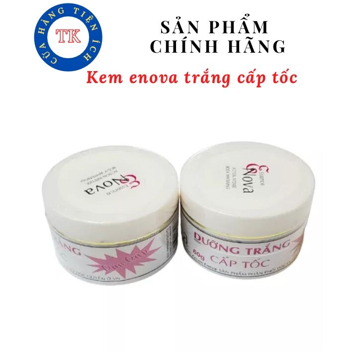 kem Enova dưỡng trắng da cấp tốc 80g