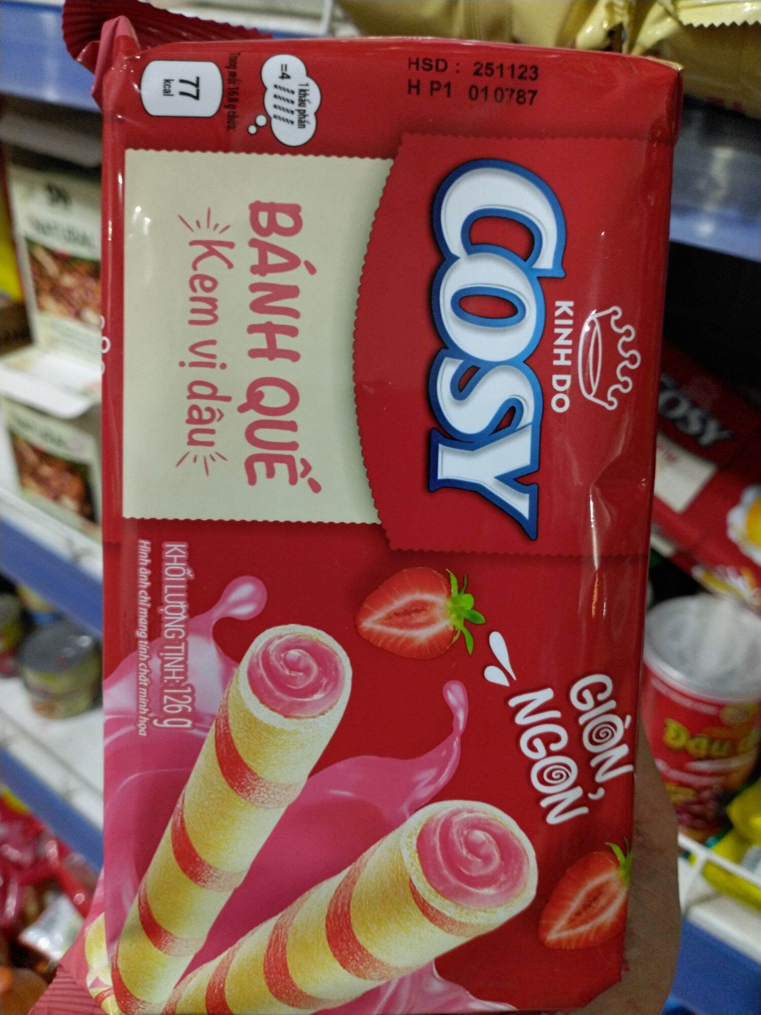 Bánh quế Cosy các vị