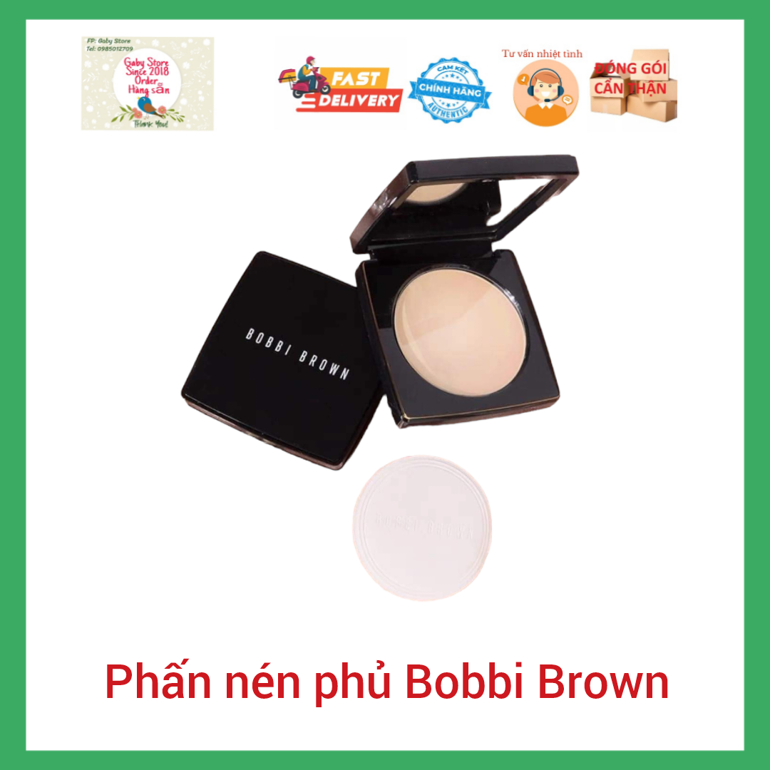 Phấn phủ nén Bobbi Brown fullsz box