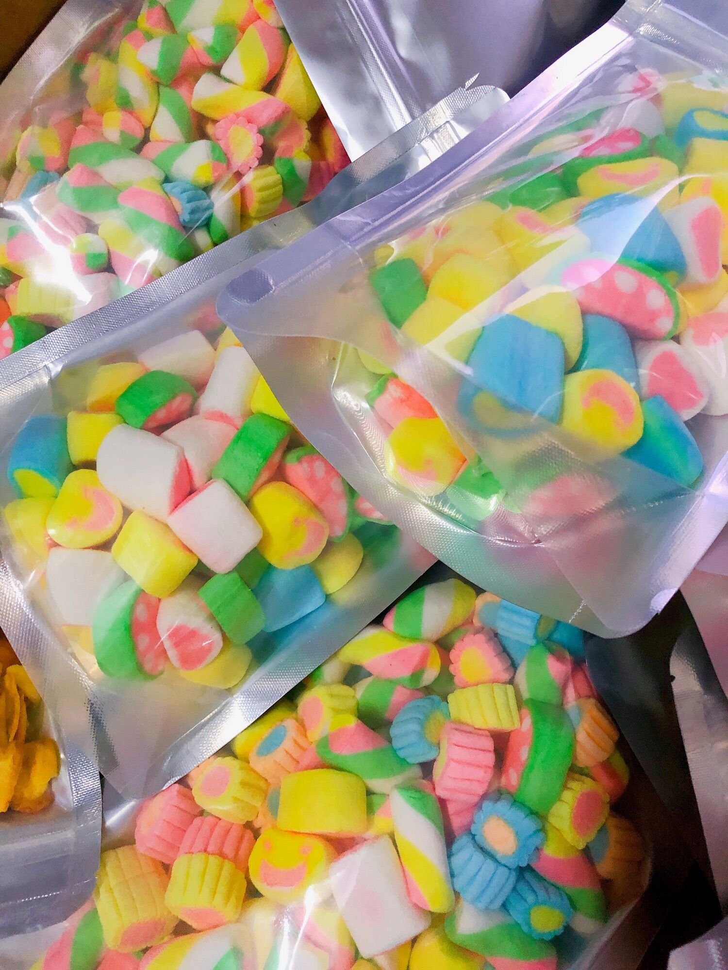 [HCM]500gr Kẹo Xốp Marshmallow Nhiều Màu