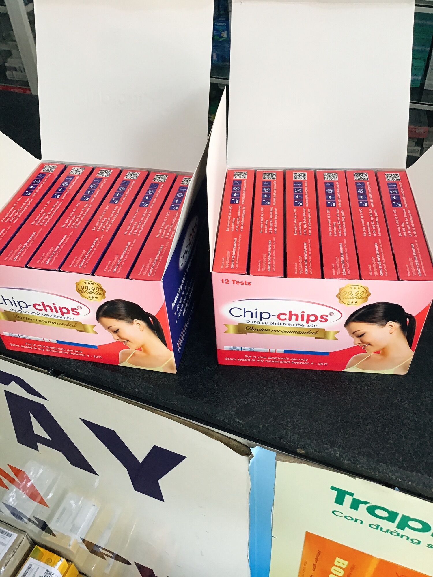 Combo 2 que thử thai Chip-chips / Chip Chip