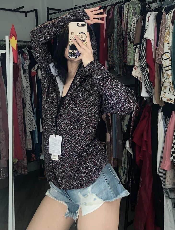 Áo Khoác Gió Hoạ Tiết Uniq*
