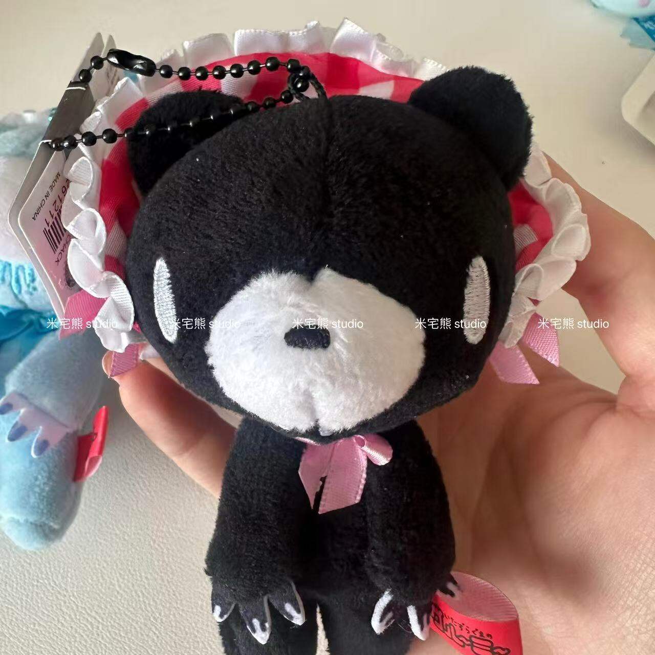 Gloomy Bear Plushie Bag Charm Anime Japan Violent Bear Soft Toy Doll Gift Anime Themed Bag Accessory