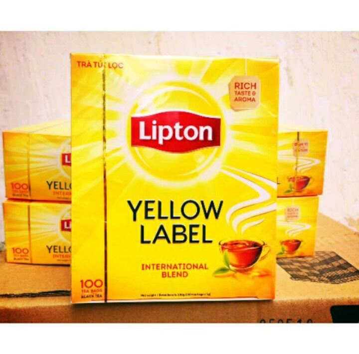 Trà LIPTON túi lọc Yellow Label