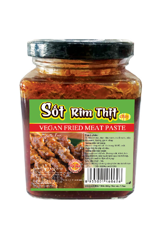 Sốt rim thịt chay âu lạc lọ 200g