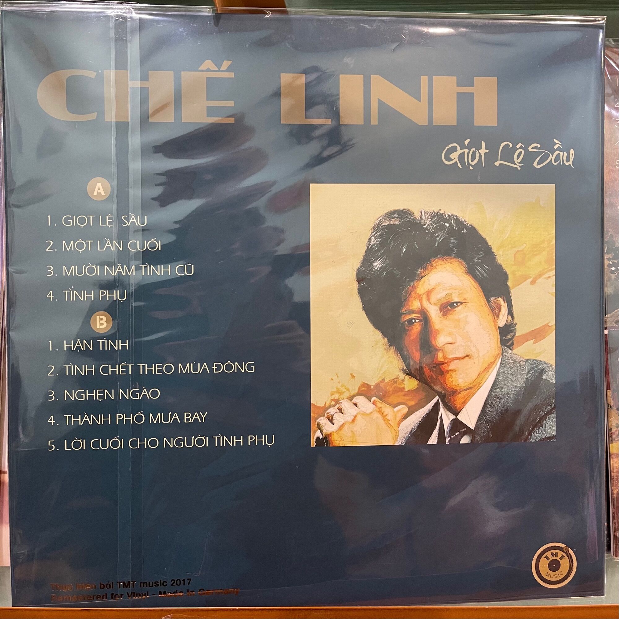 Đĩa than Chế Linh - Giọt lệ sầu