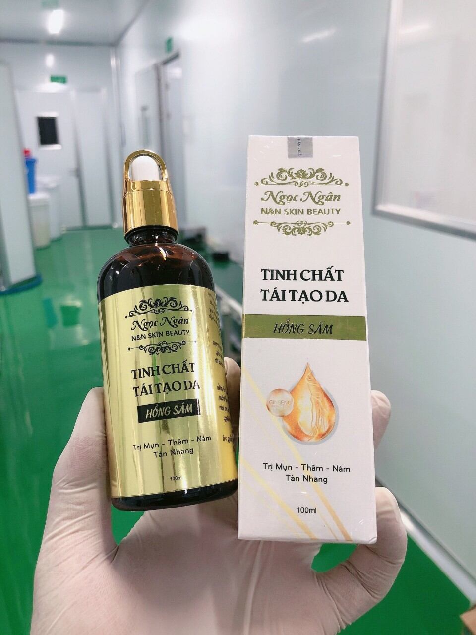 COMBO HỒNG SÂM TÁI TẠO DA ( CHÍNH HÃNG )