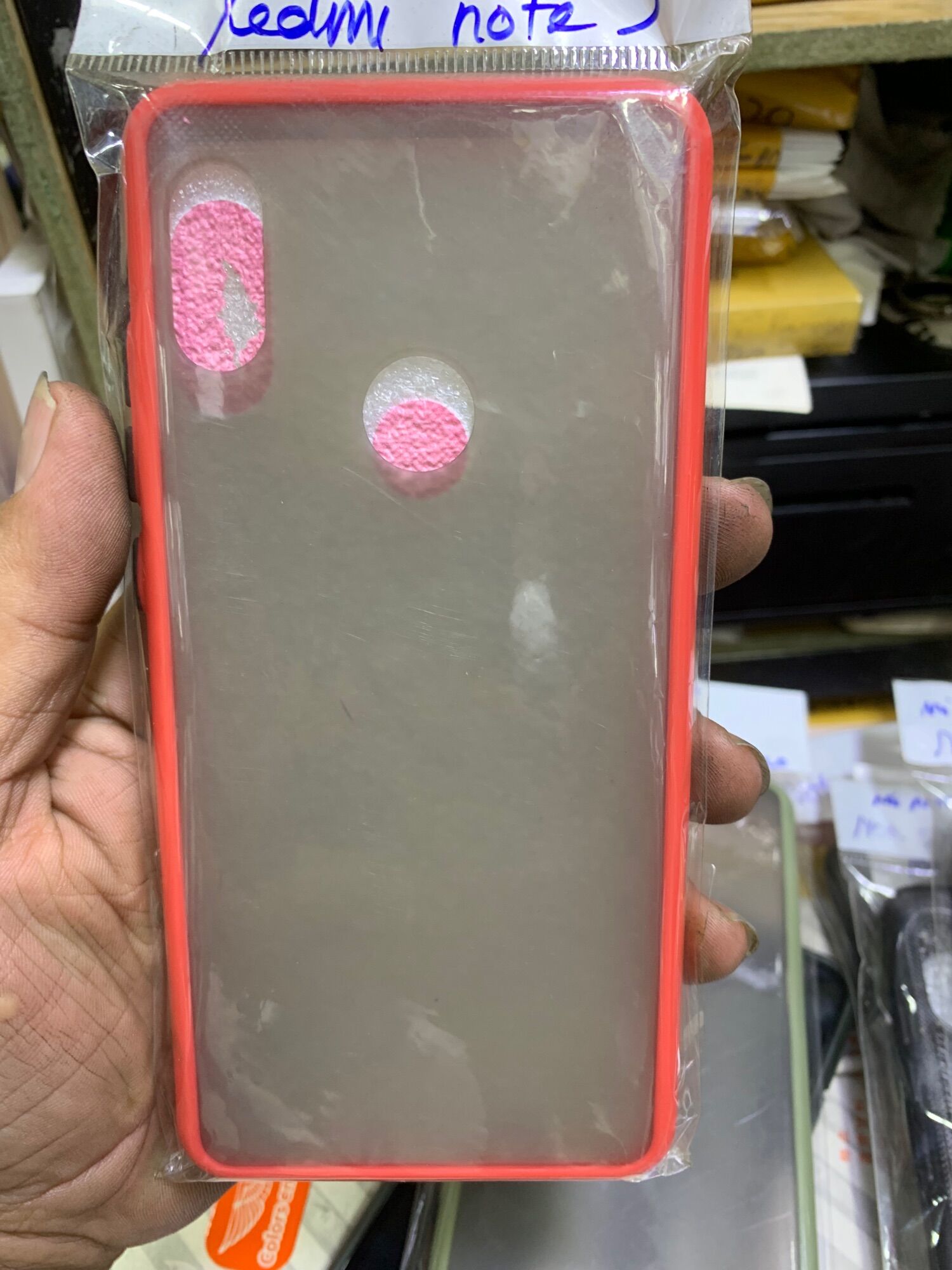 Ốp lưng XIAOMI Redmi Note 5/ Note 5 Pro viền dẻo lưng nhám mờ