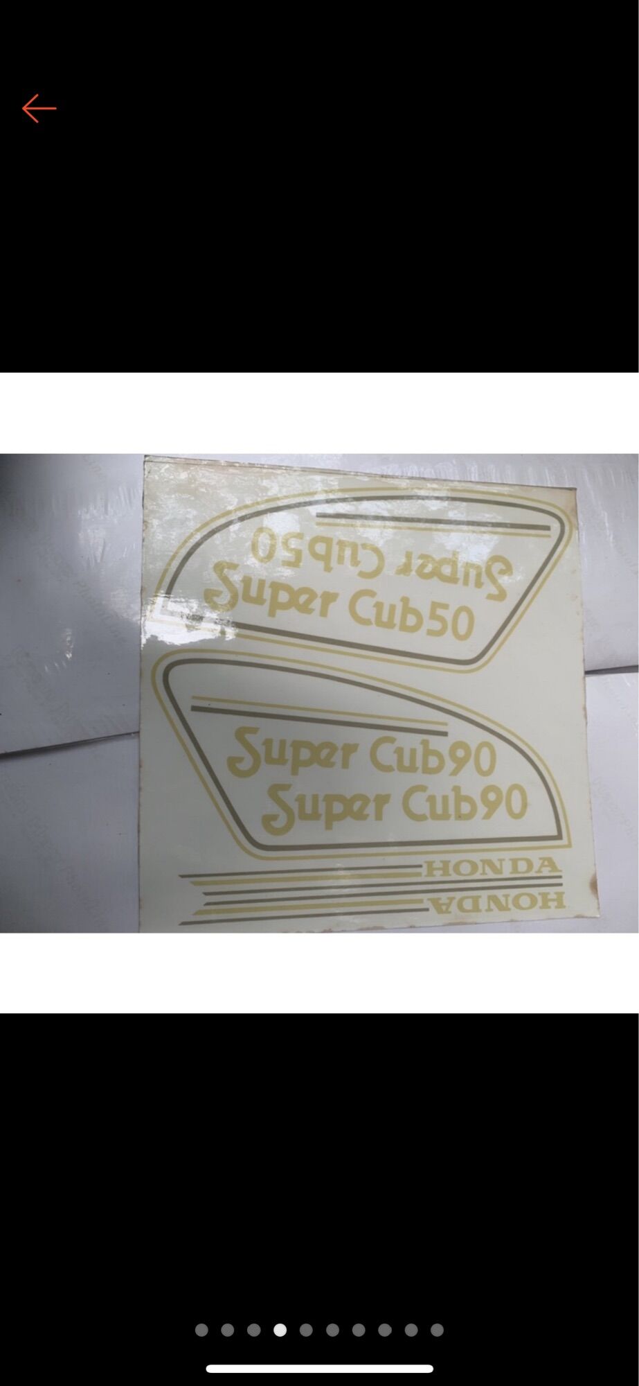 Tem Super Cub 81 cốp vòng 50cc 70cc 90cc !