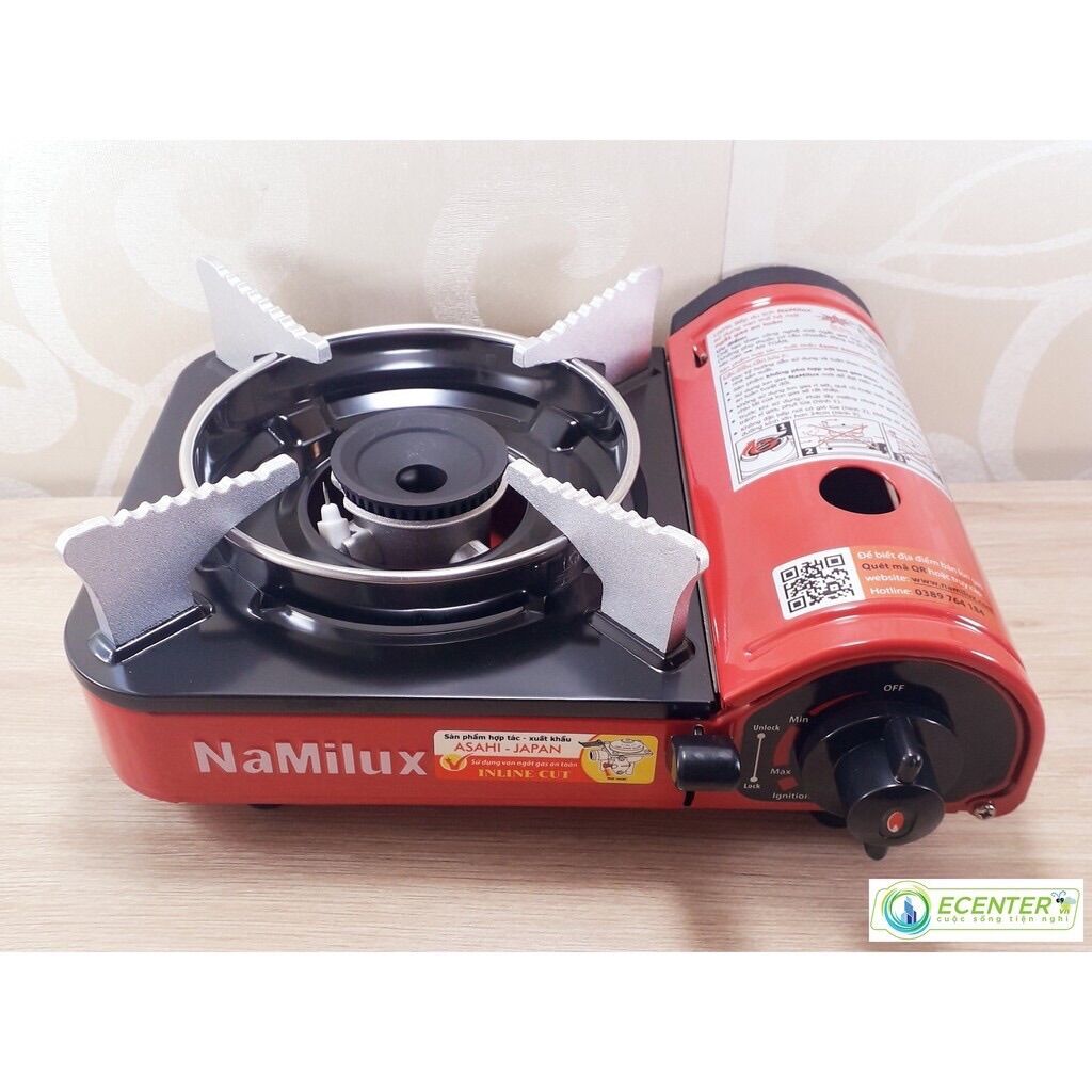 [HCM]BẾP GAS MINI  cao cấp Namilux DL 1711PF  van tự ngắt chống cháy chống nổ - Hàng chính hãng