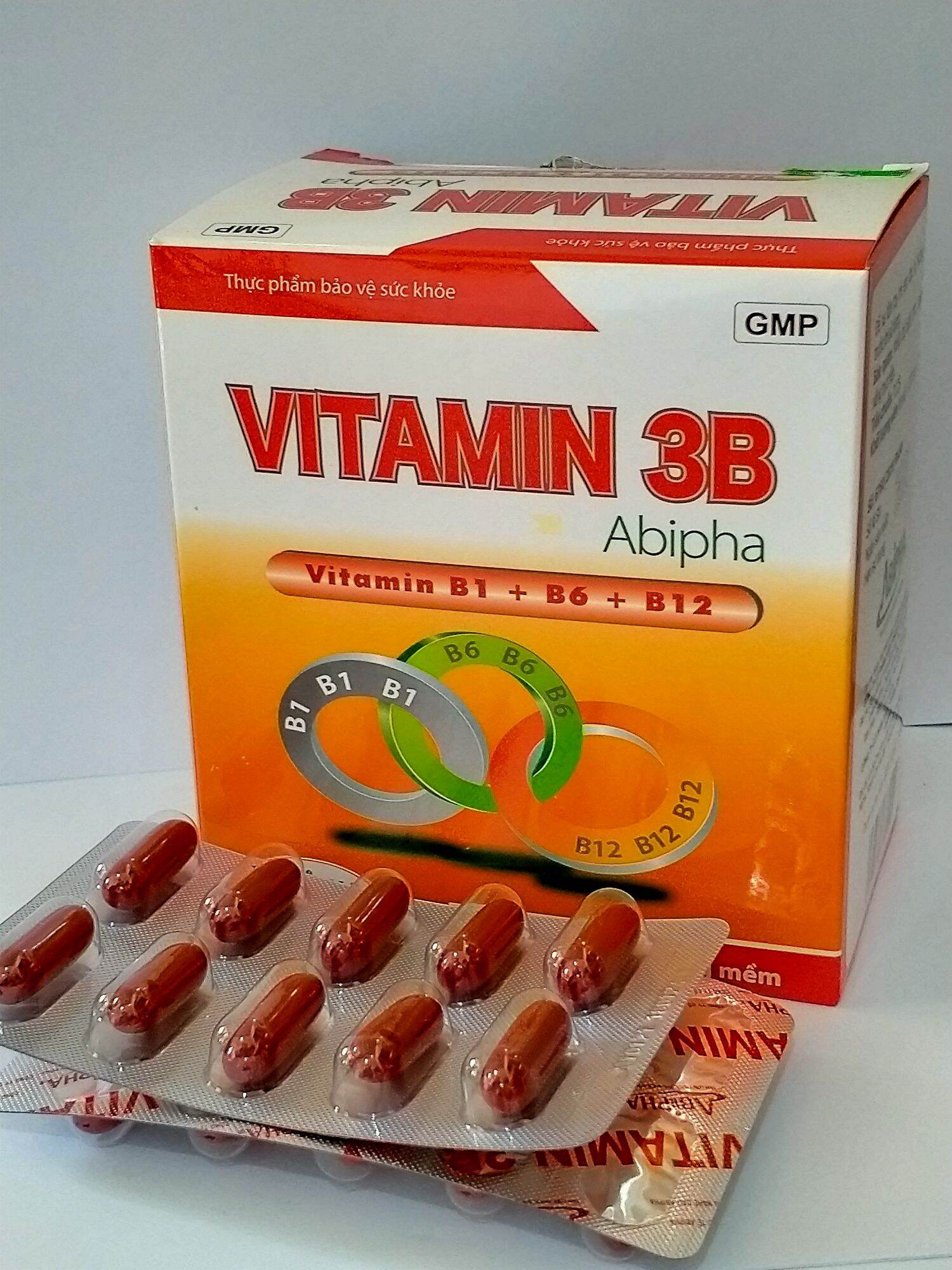 VITAMIN 3B Abipha Hộp 100 viên