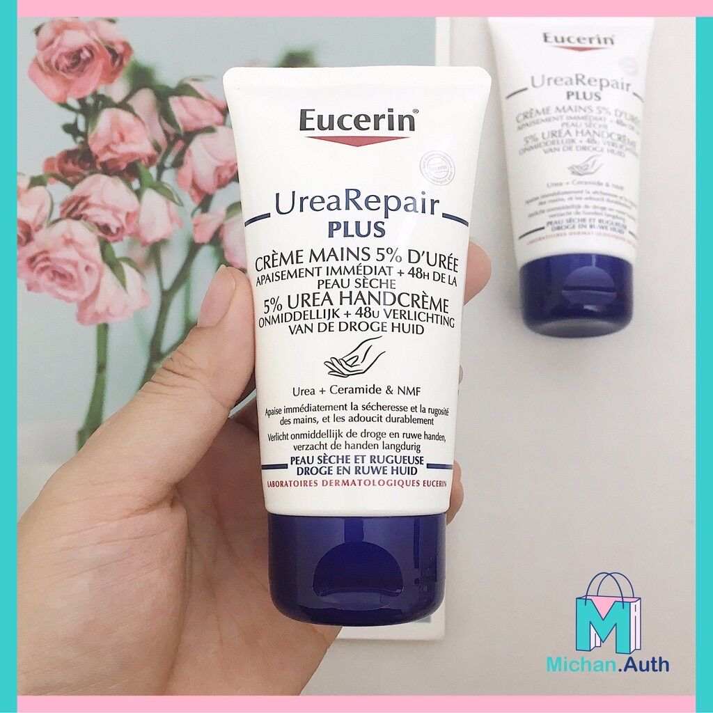 Kem tay Eucerin UreaRepair Plus.