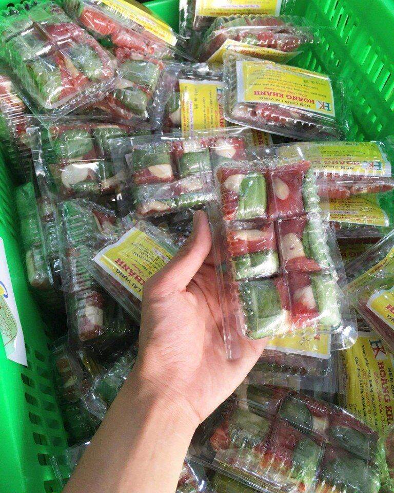 Nem chua lai vung tỏi ớt lá chùm ruột