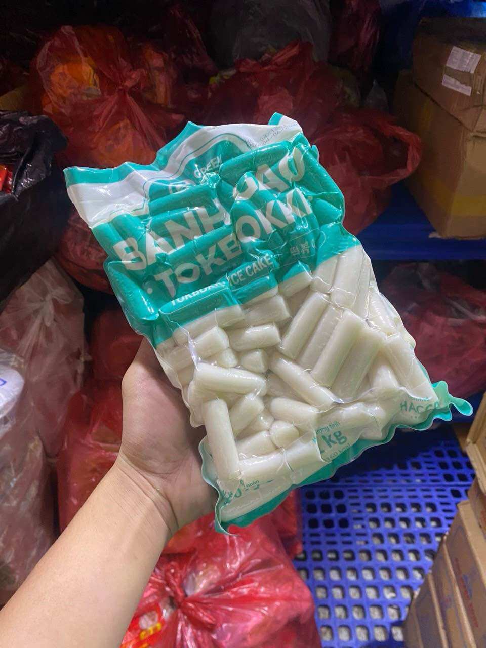 Bánh gạo hàn quốc Tobokki gói 1kg