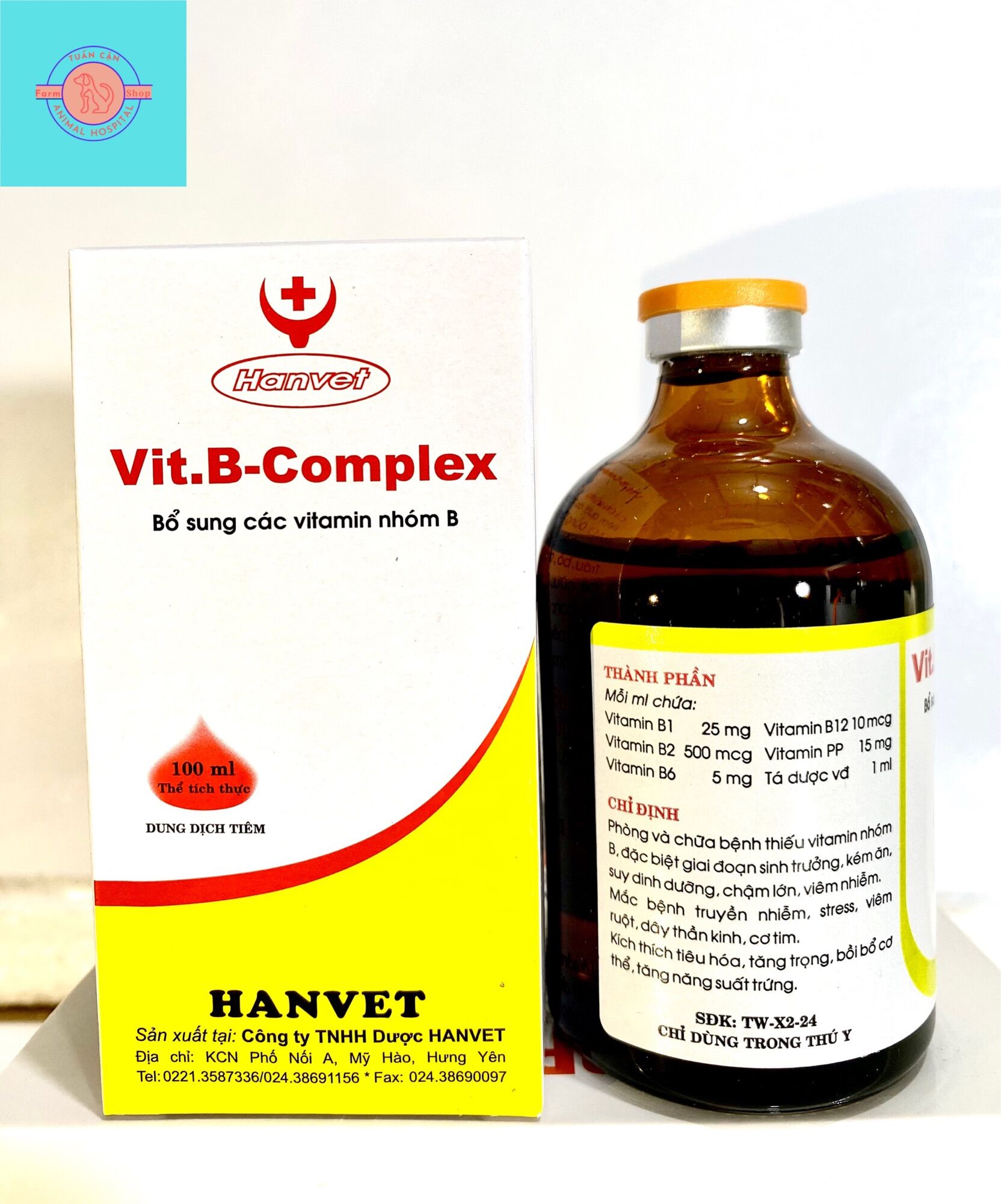 Vit Bcomlex Sản phẩm Hanvet