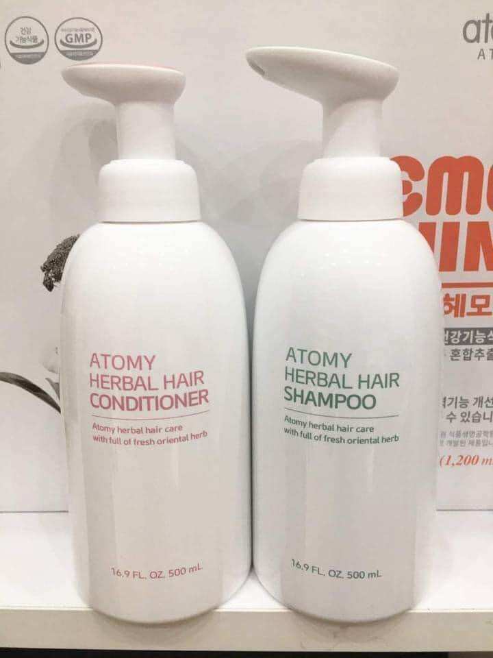 Dầu gội đầu Thảo dược Atomy shampoo