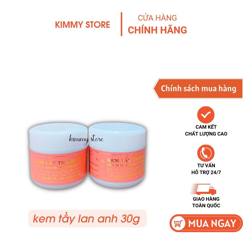 Kem tẩy trắng da lan anh 30g