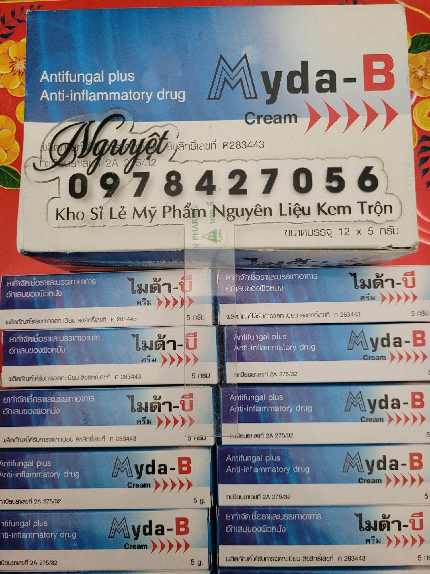 Kem Tẩy Nám Trắng Da Myda-B Thái Lan